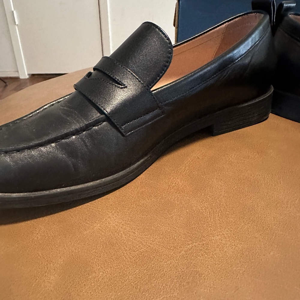 Cole Haan Classic Black Leather Loafers - Picture 6 of 8